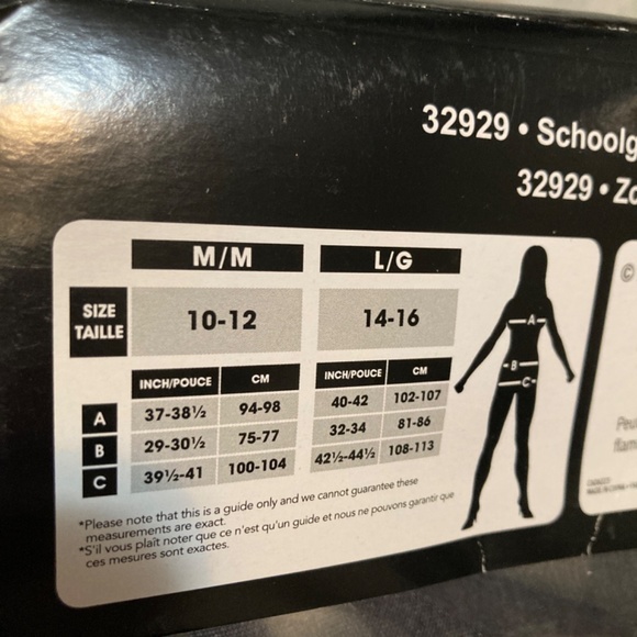 Zombie (adult) school girl Halloween costume - M - Picture 3 of 13